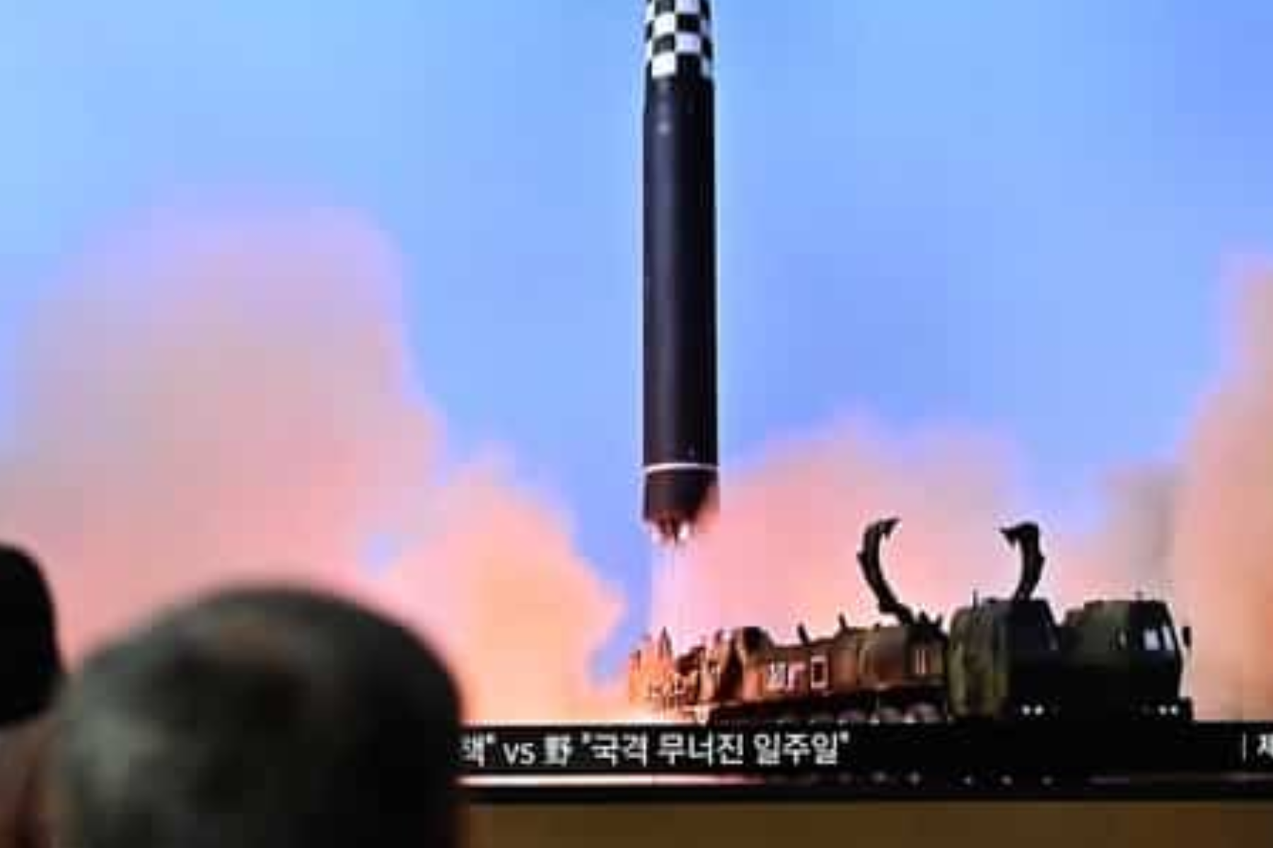North Korea launches two ballistic missiles off the east coast of the country