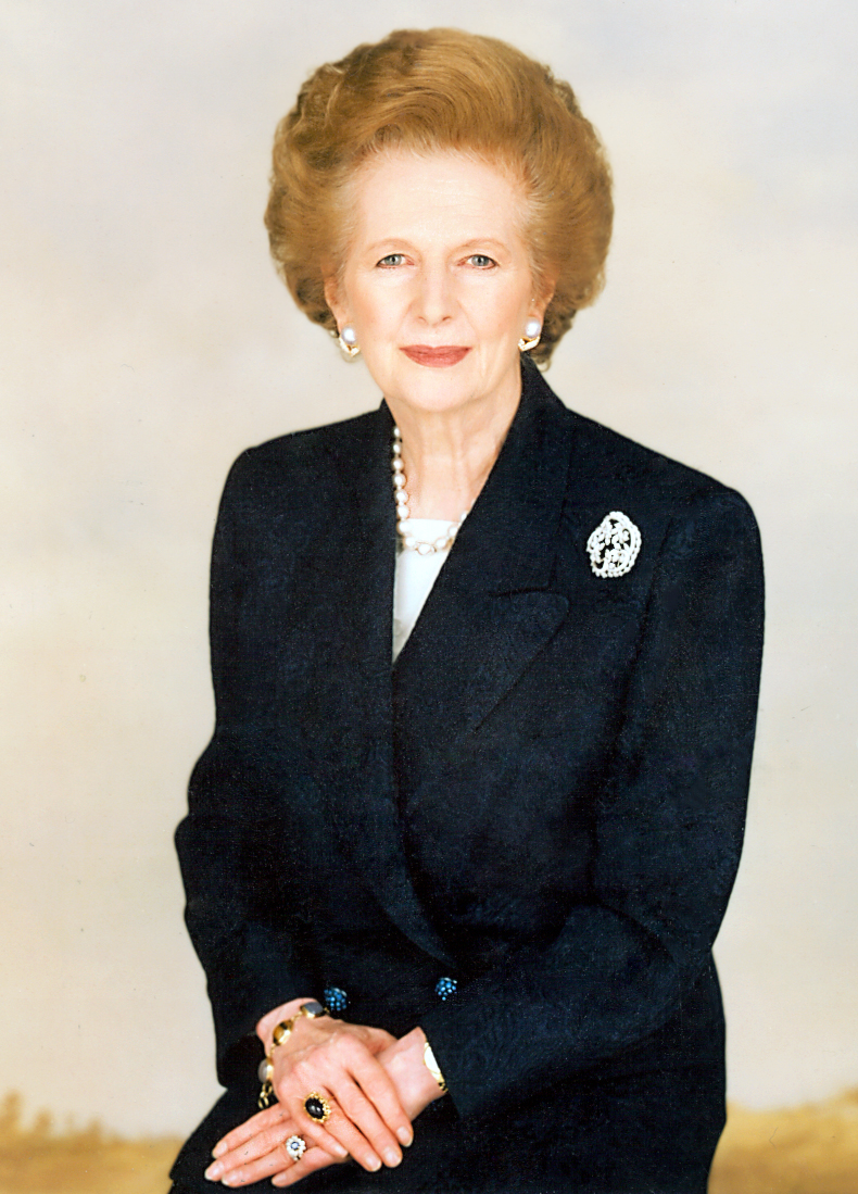 Official portrait of Margaret Thatcher as prime minister