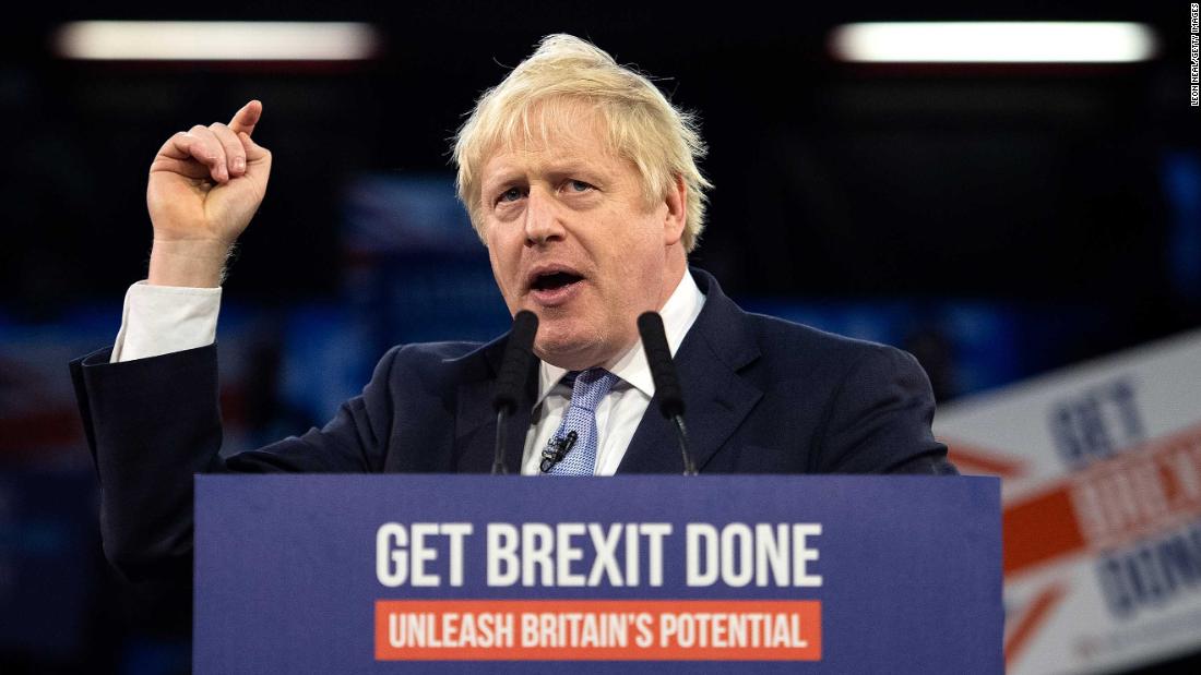 Boris johnson campaing in favour of brexit